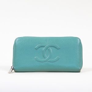 RARE Chanel Timeless CC Wallet w/ Box + Bag + Card